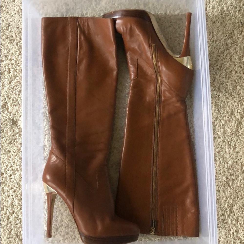 Michael Kors Leather Boots